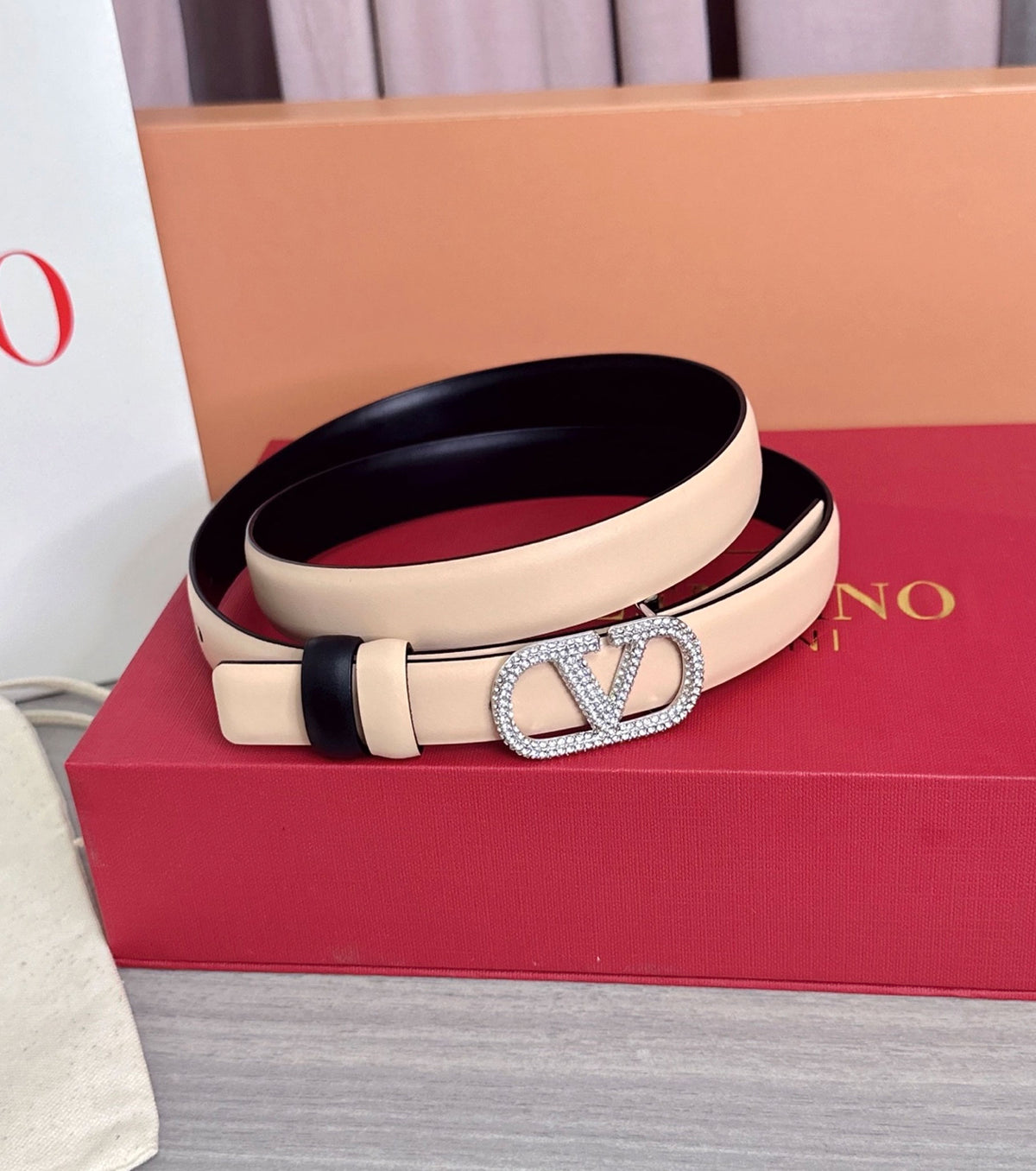 Reversible leather Belt