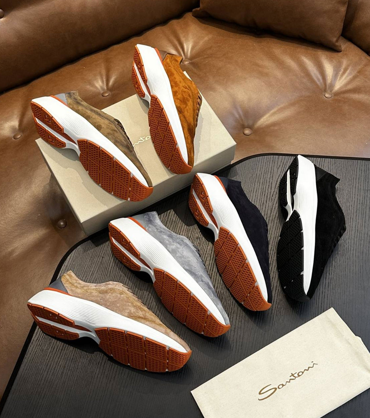 Suede Sneakers