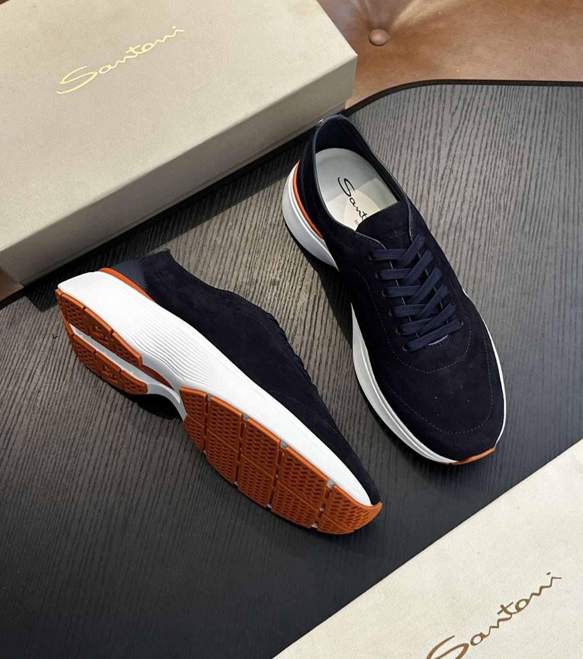 Suede Sneakers