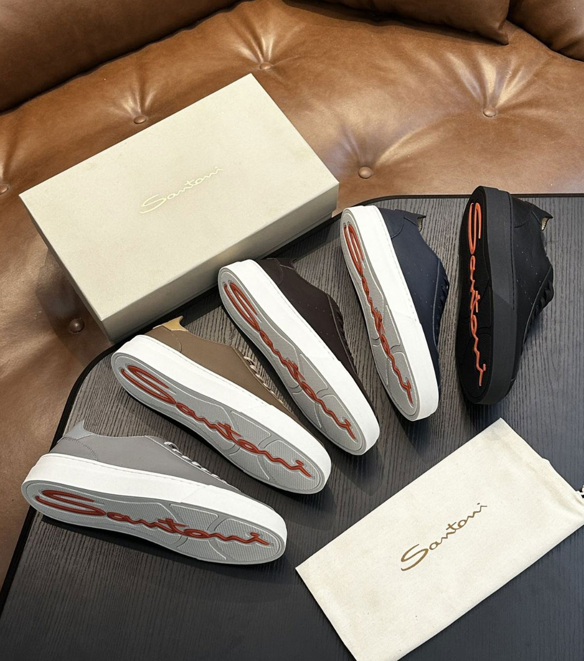 Leather Sneakers