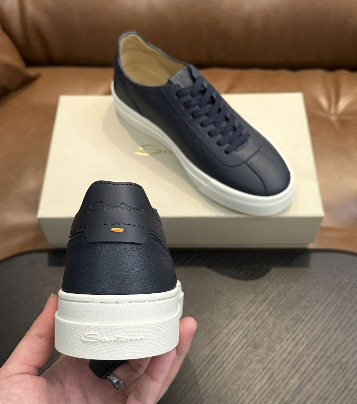Leather Sneakers