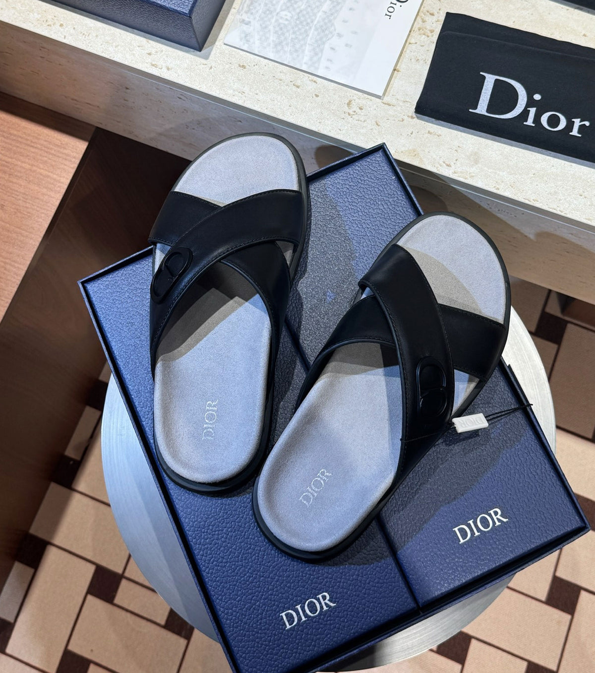 Leather sandal