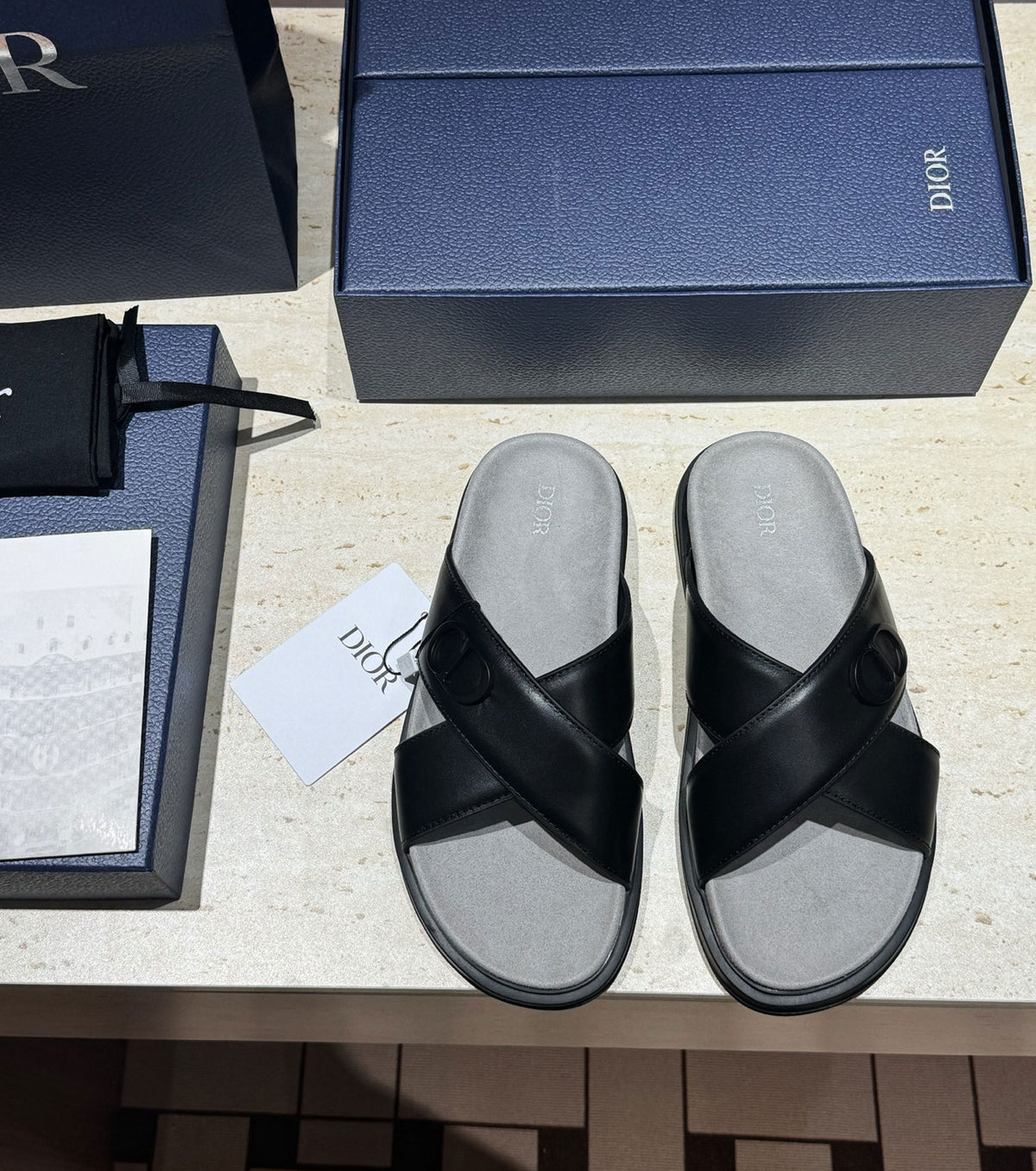 Leather sandal