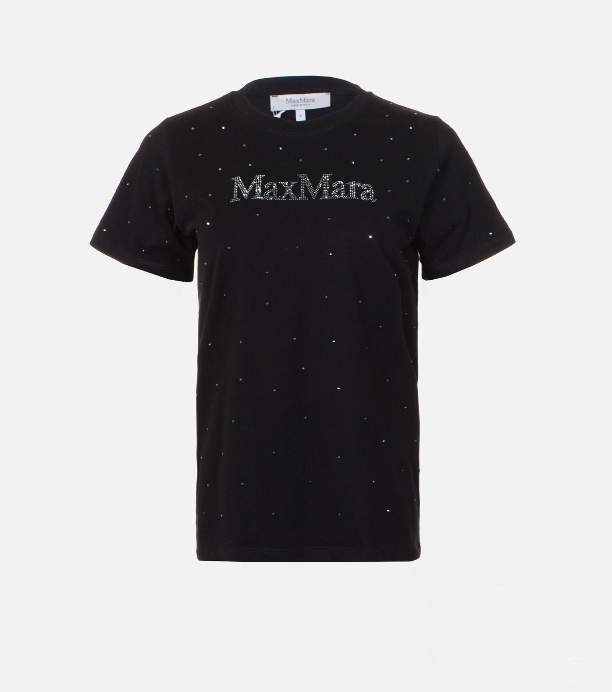 Дамска памучна тениска с кристали