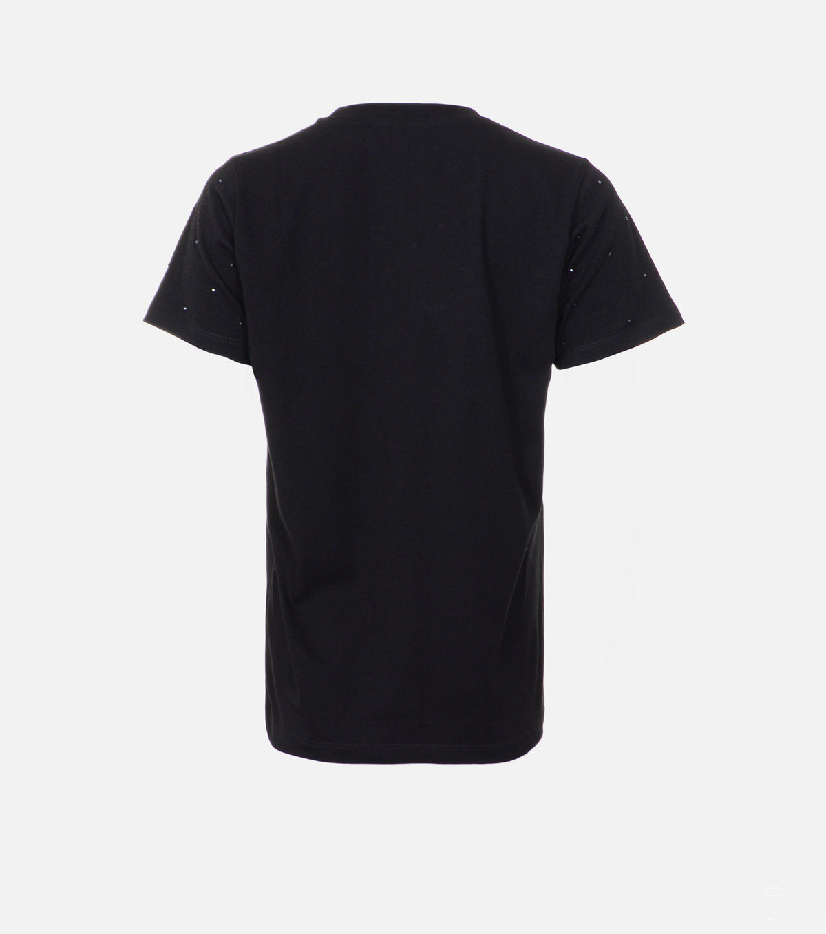 Дамска памучна тениска с кристали