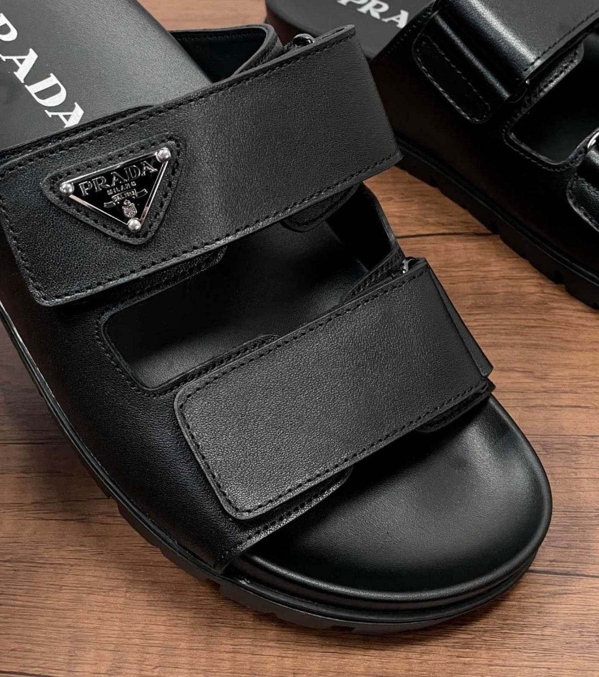 Leather sandals
