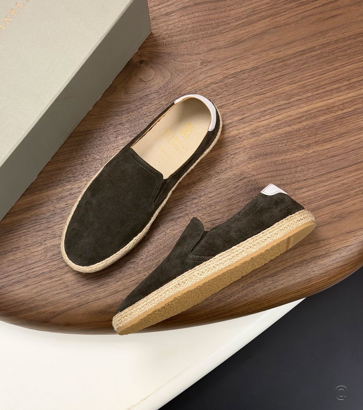 Suede espadrilles