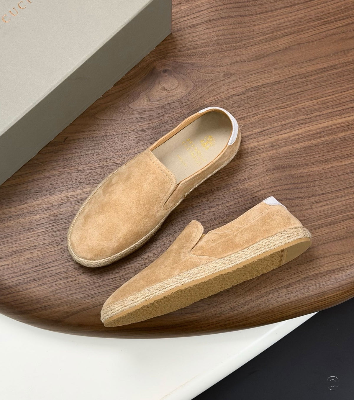 Suede espadrilles