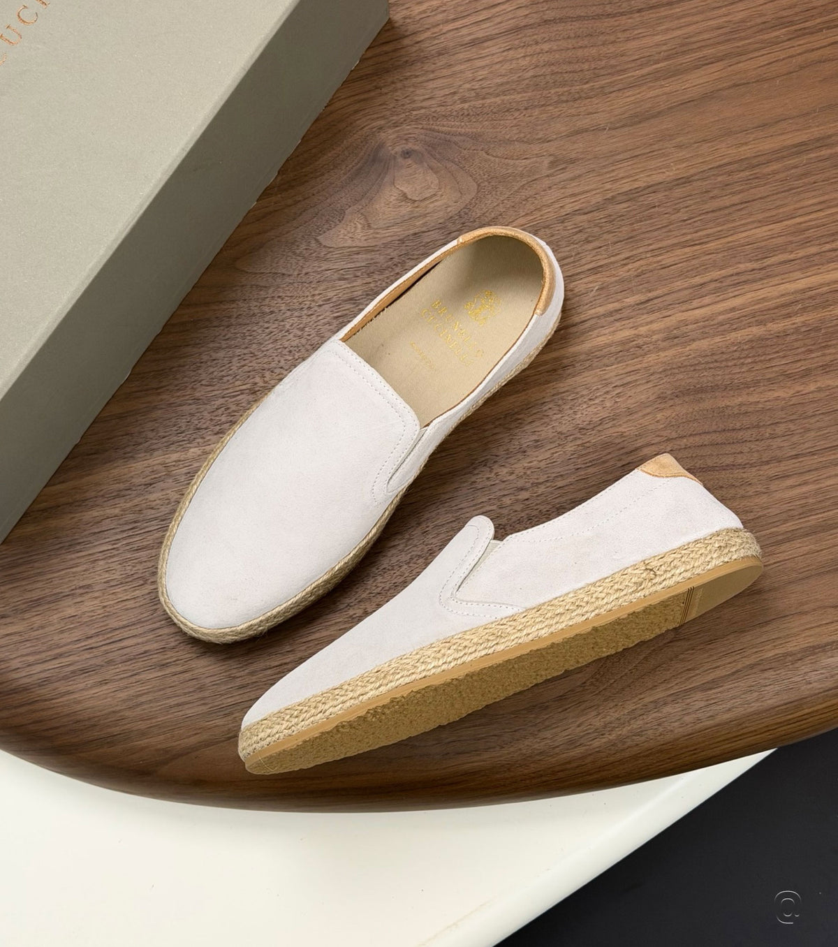 Suede espadrilles