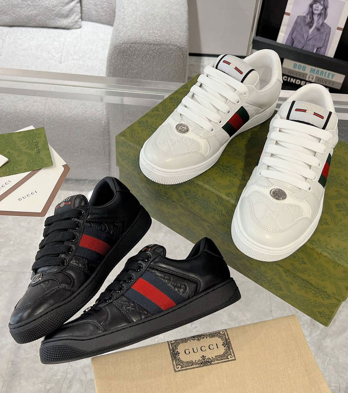 Leather Sneakers