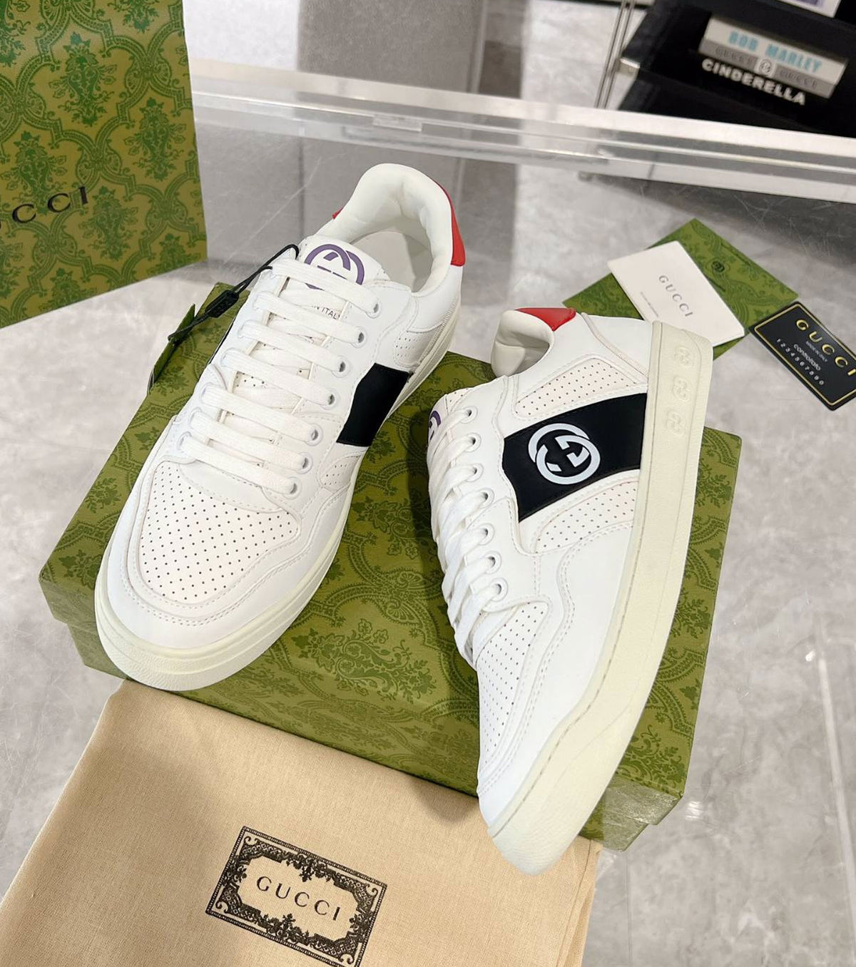Leather Sneakers