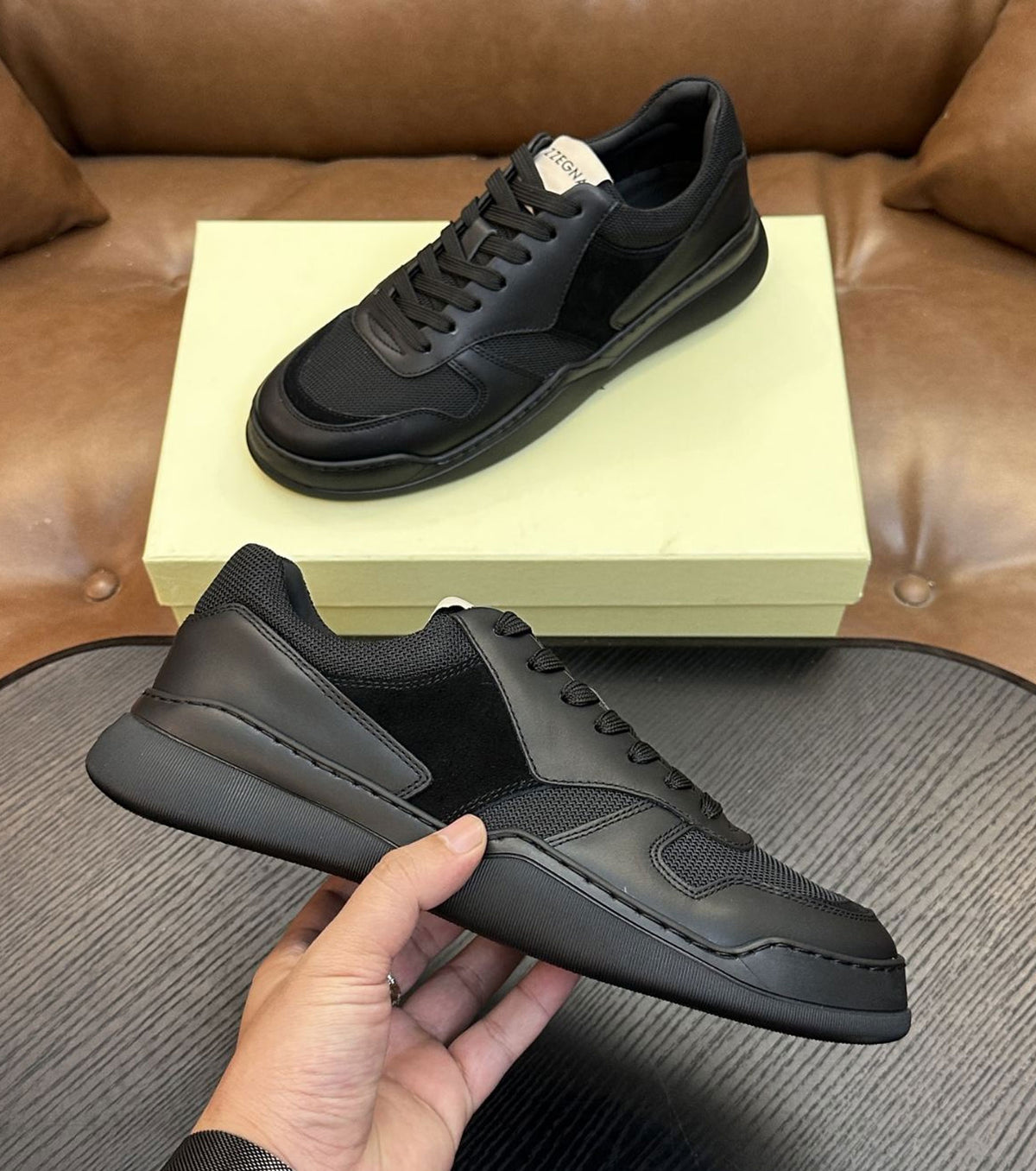 Leather Sneaker