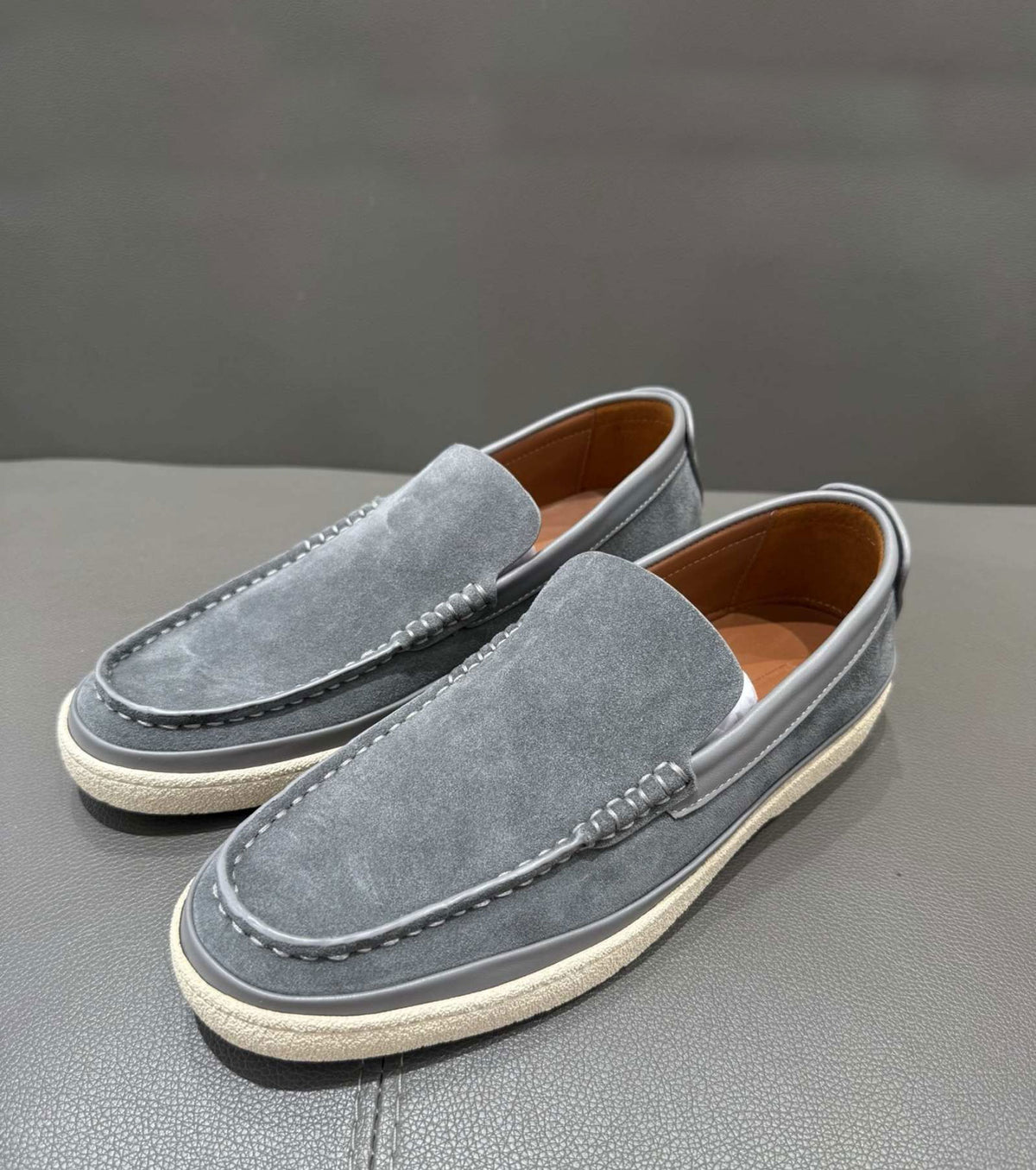 Suede Loafers