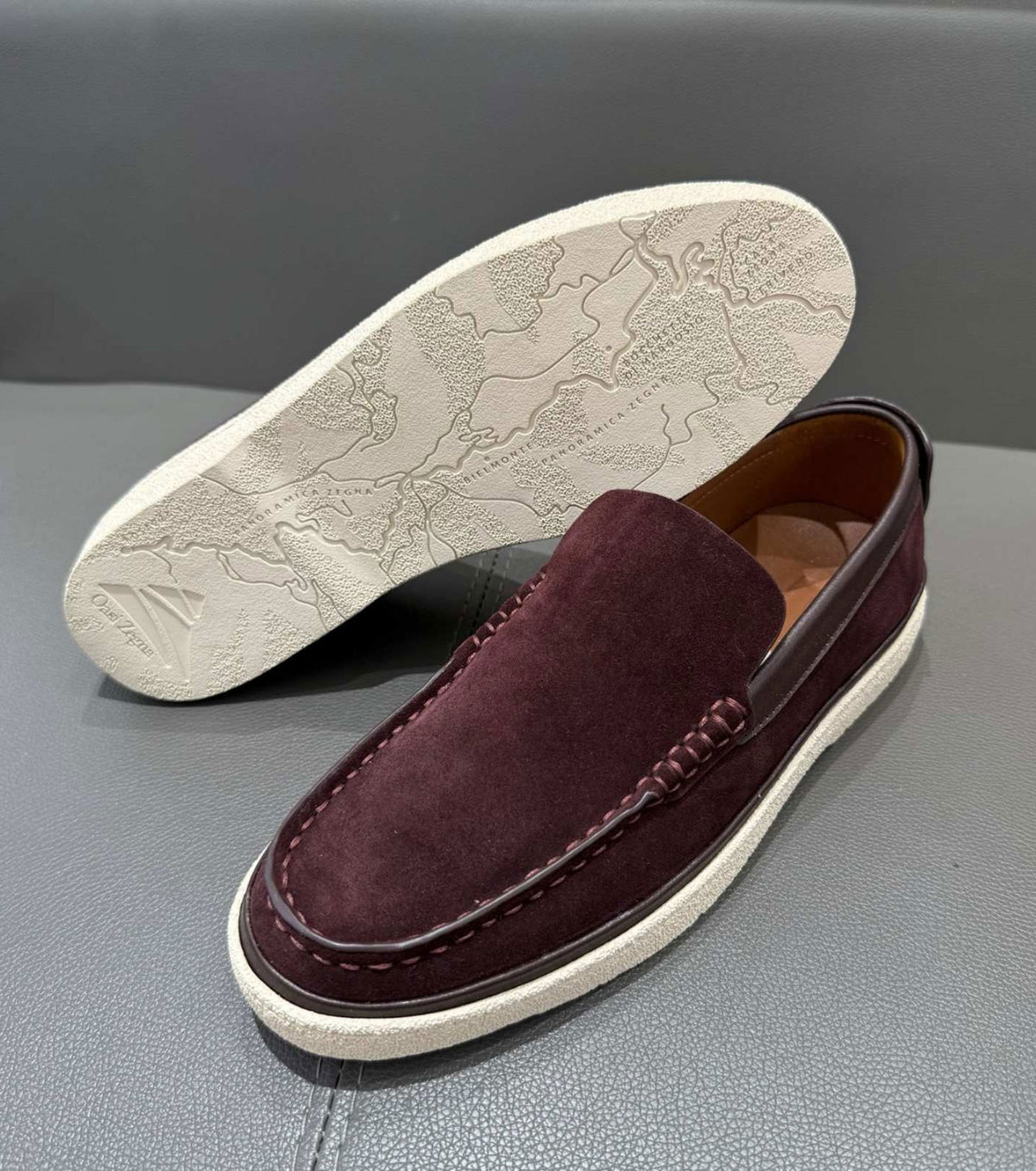 Suede Loafers