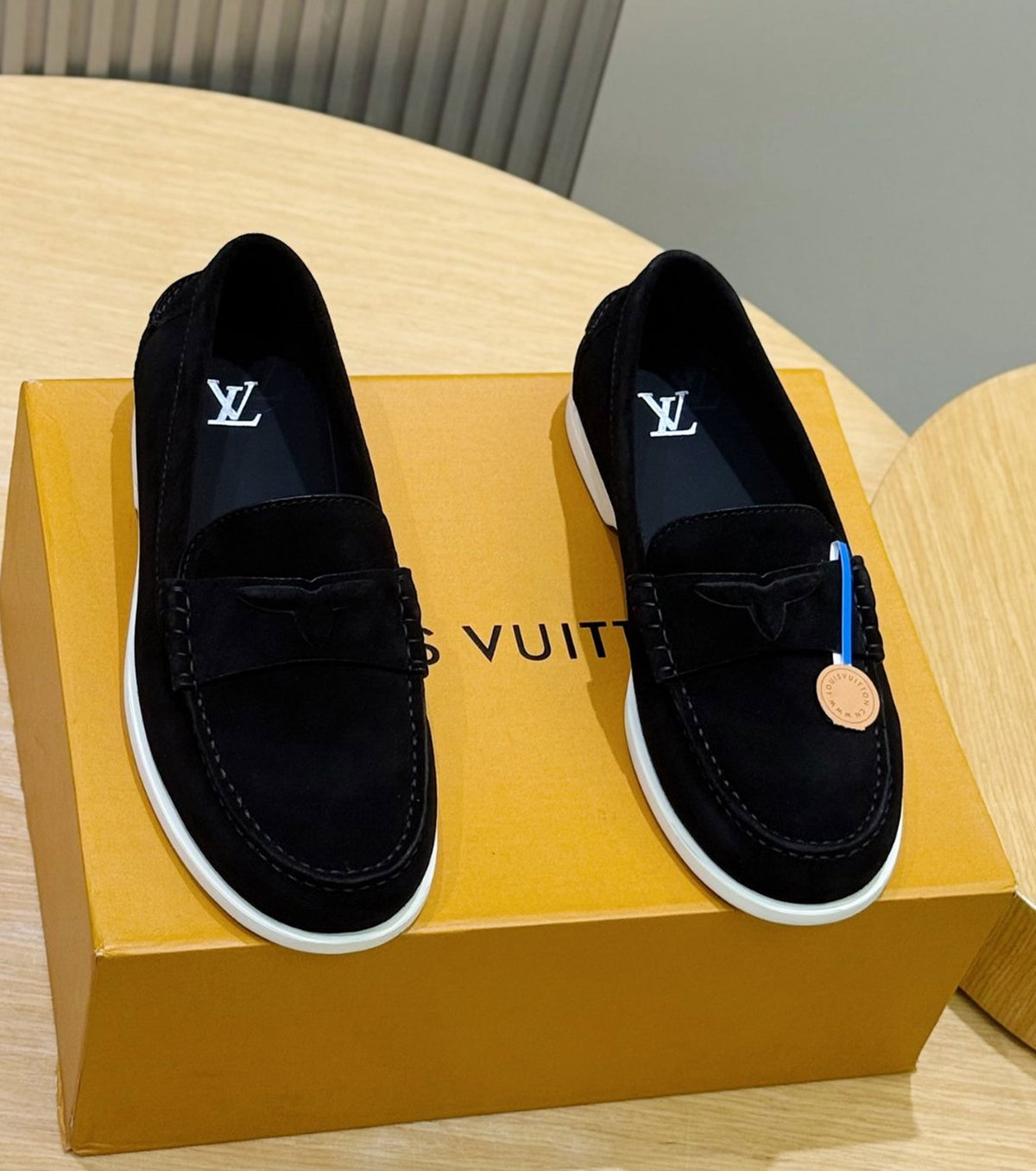 Suede Loafers