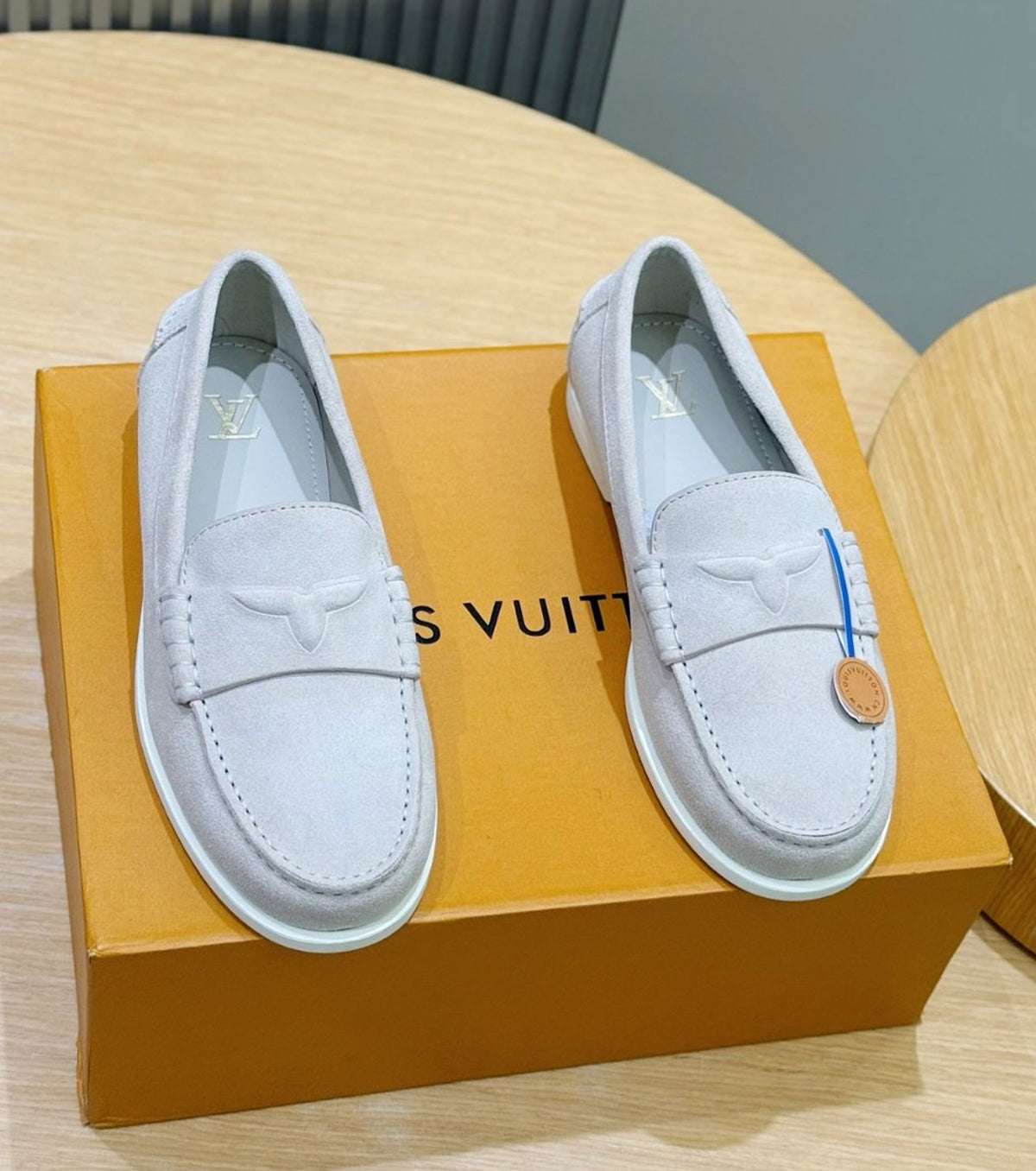 Suede Loafers