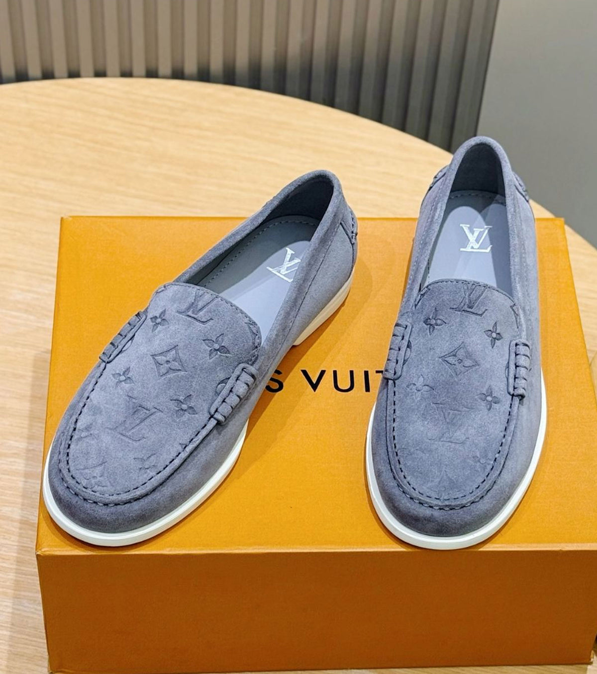 Suede Loafers