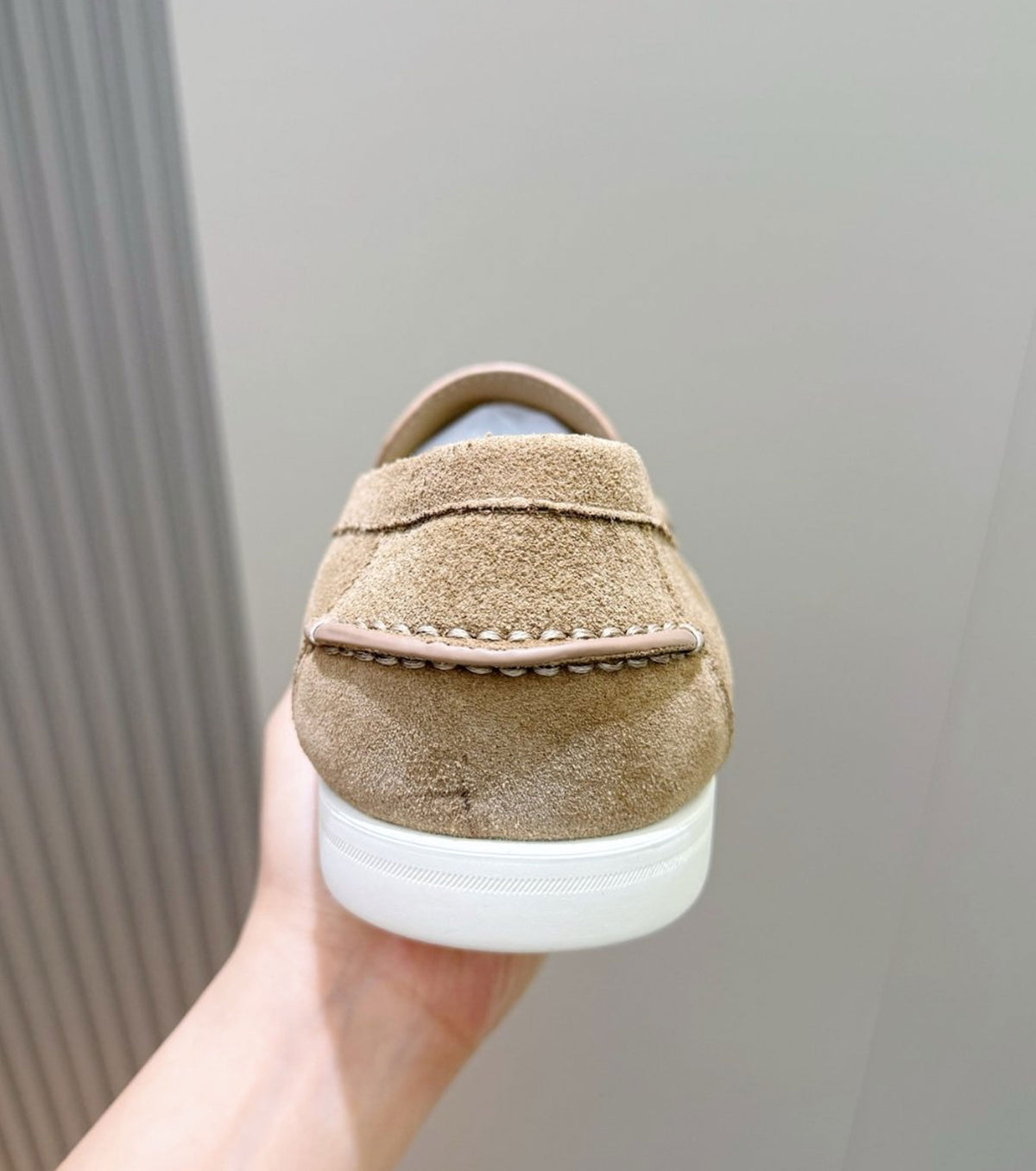 Suede Loafers