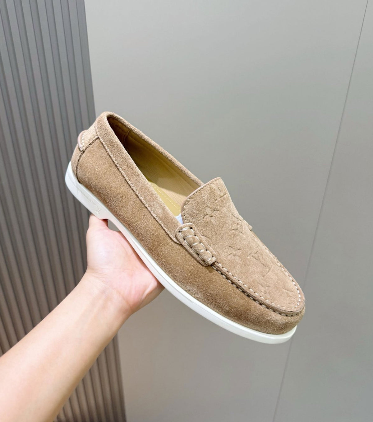 Suede Loafers