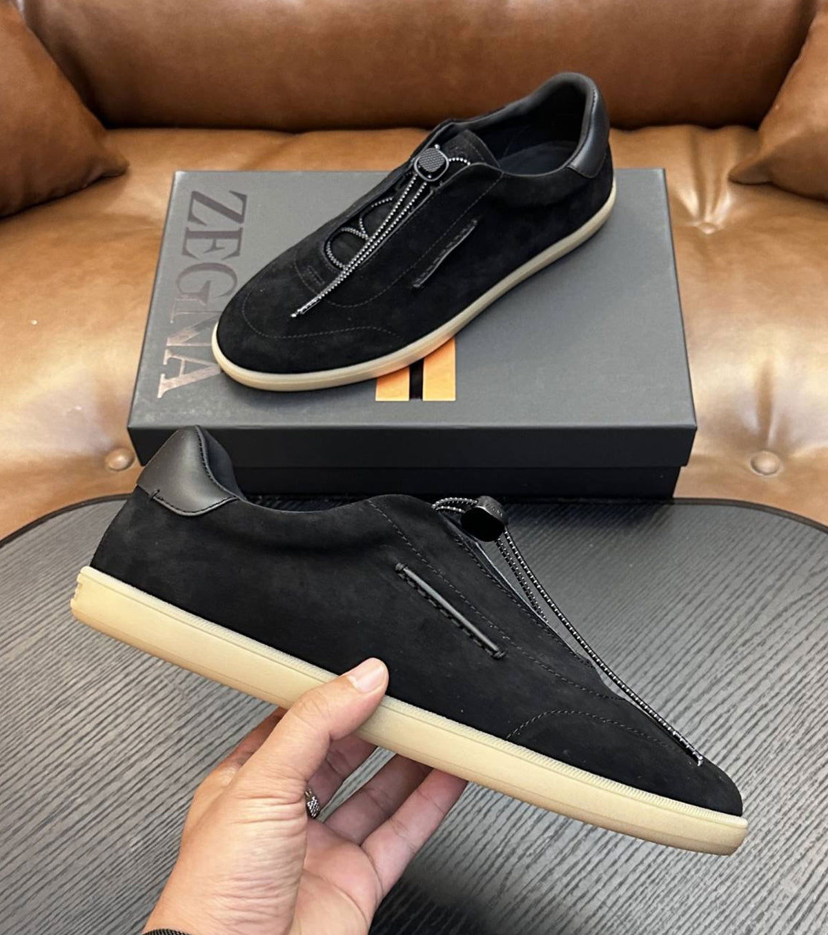 Suede Sneakers