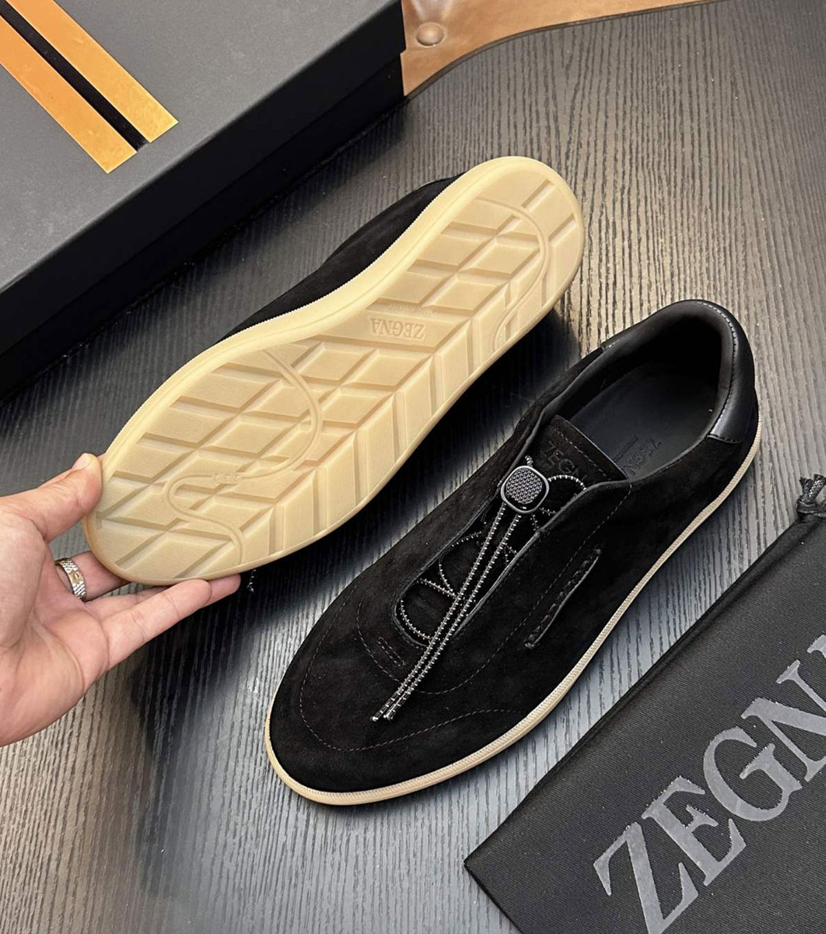 Suede Sneakers