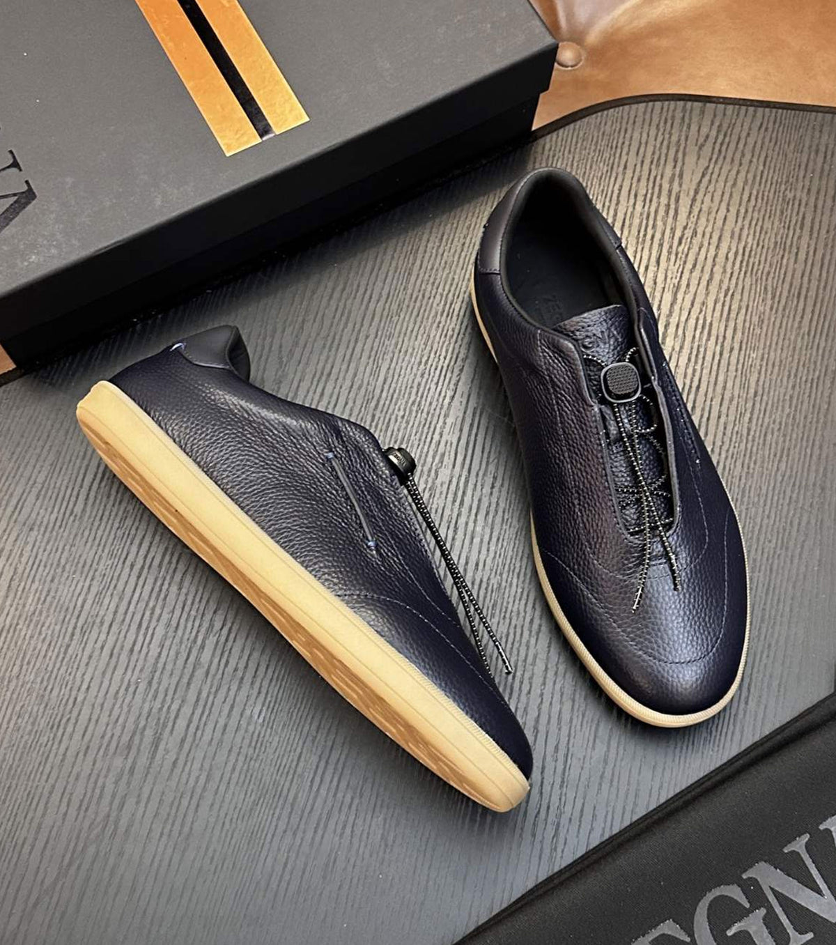 Leather Sneakers