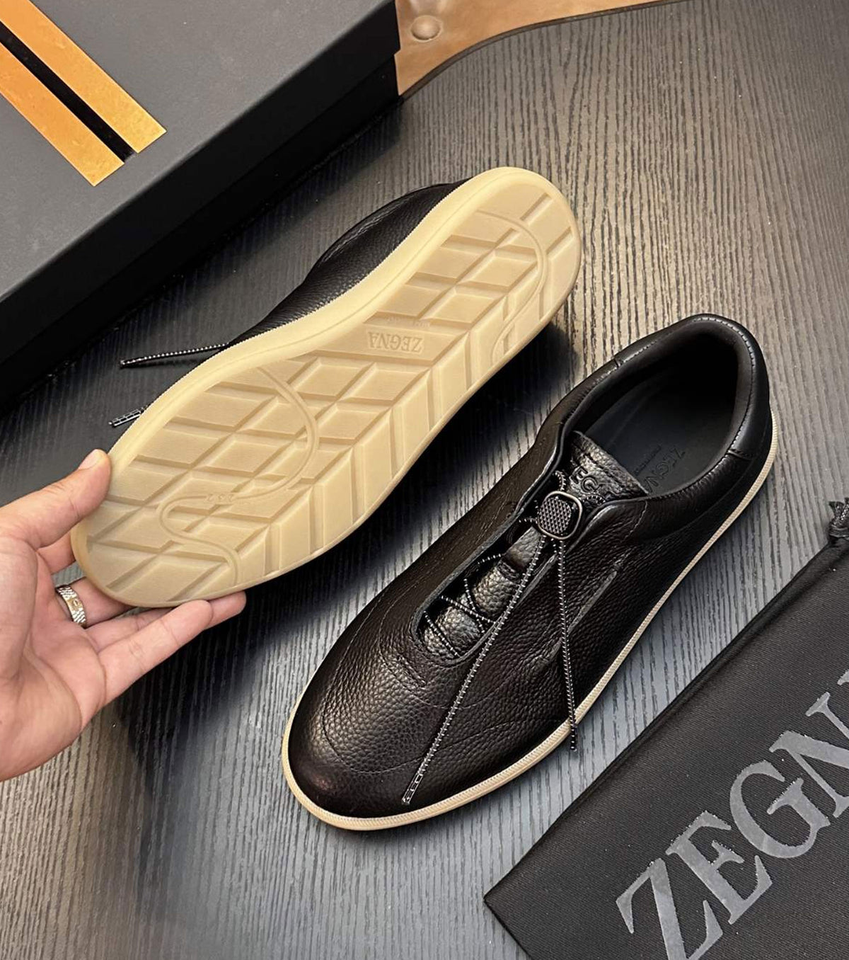 Leather Sneakers