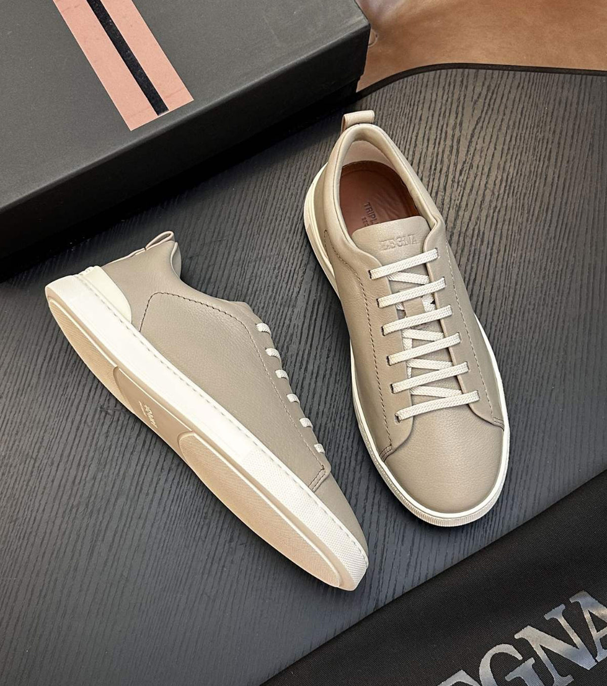Leather Sneakers