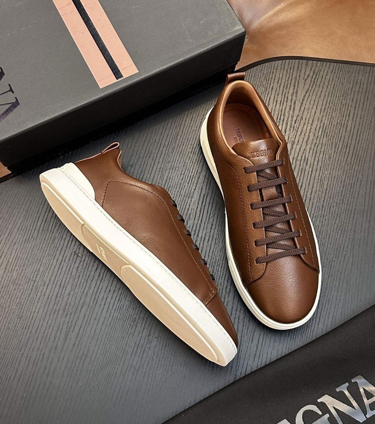 Leather Sneakers