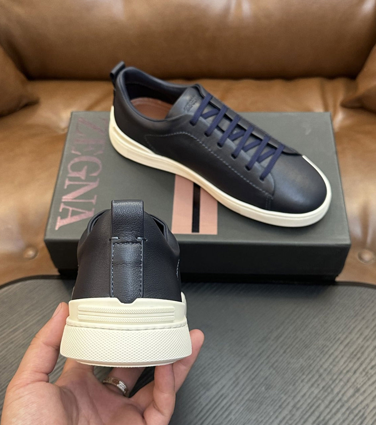 Leather Sneakers