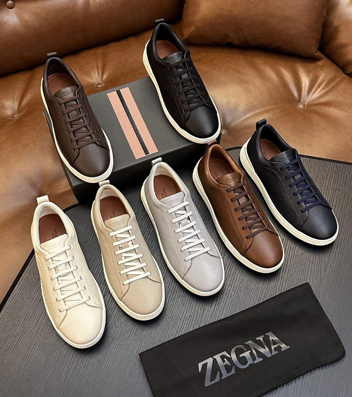 Leather Sneakers