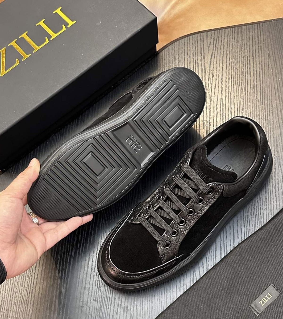 Leather Sneaker