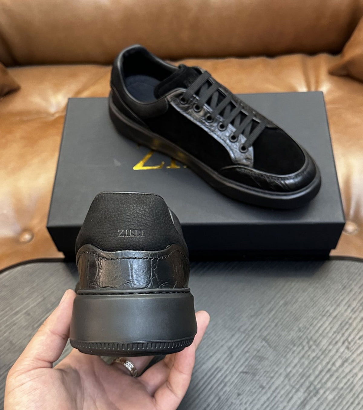 Leather Sneaker