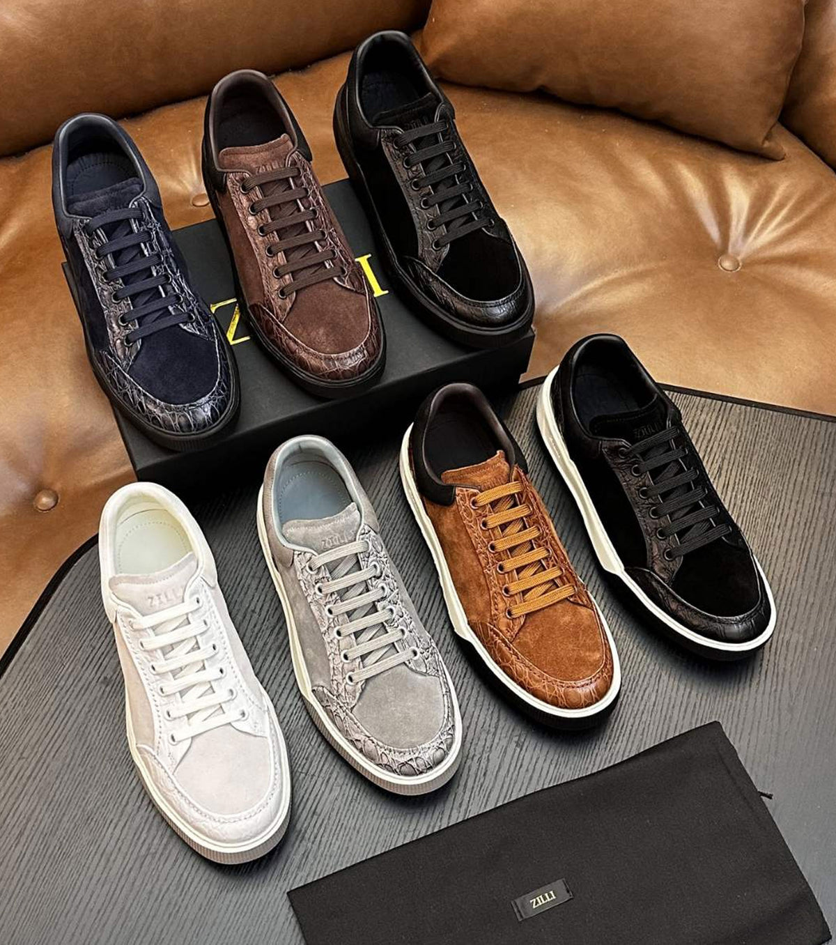 Leather Sneaker