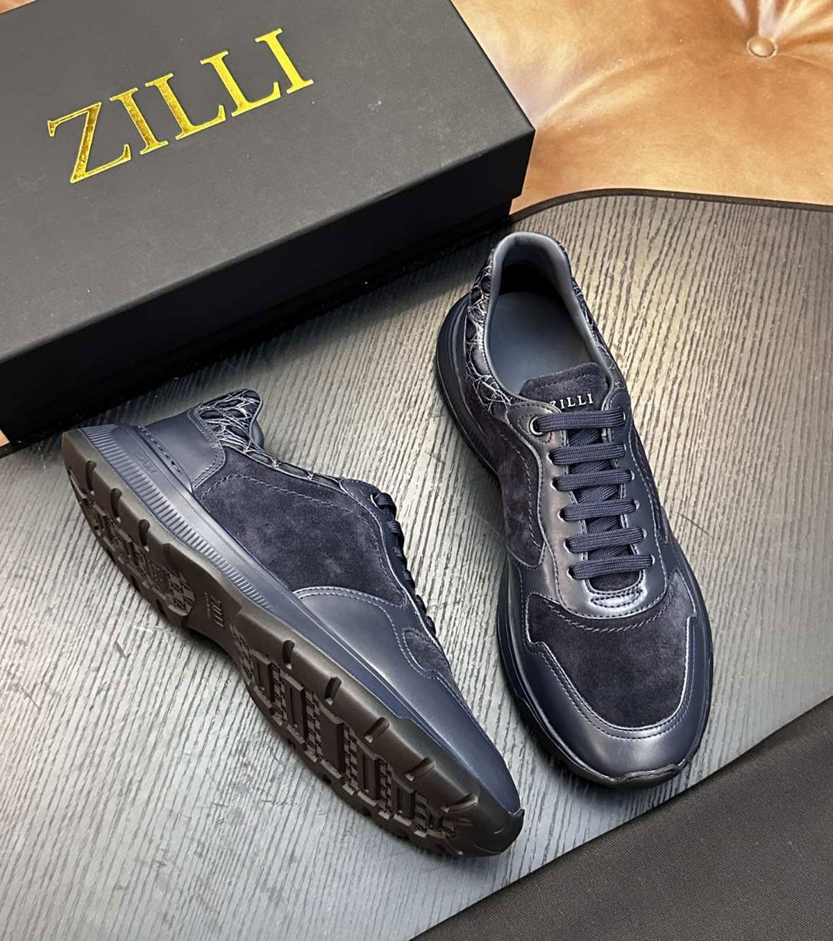 Leather Sneaker