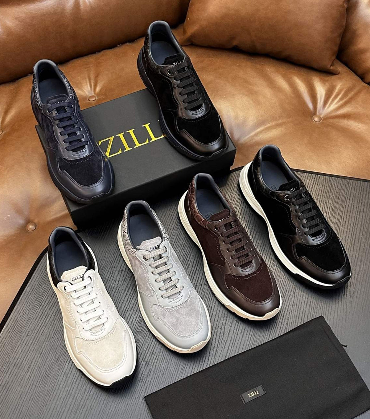 Leather Sneaker