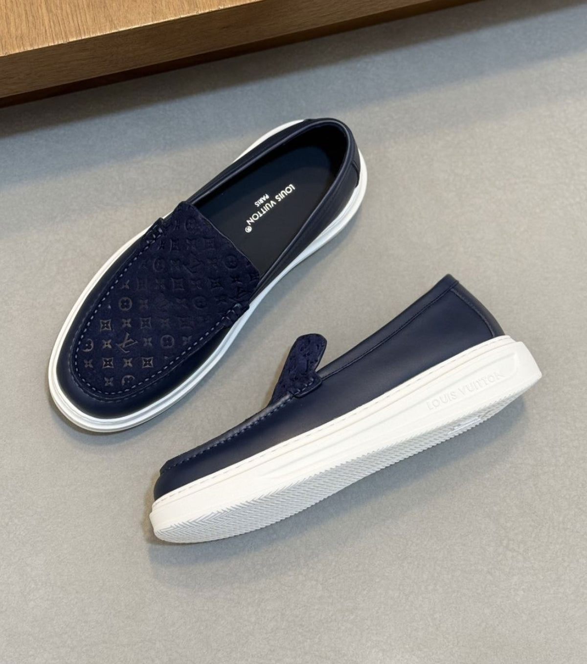 Suede Loafers