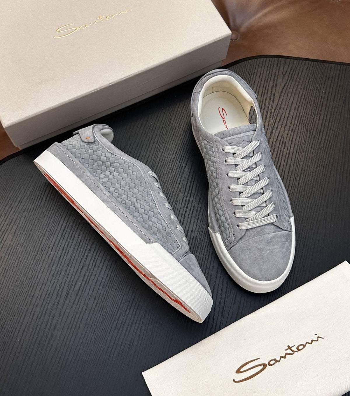 Leather Sneakers