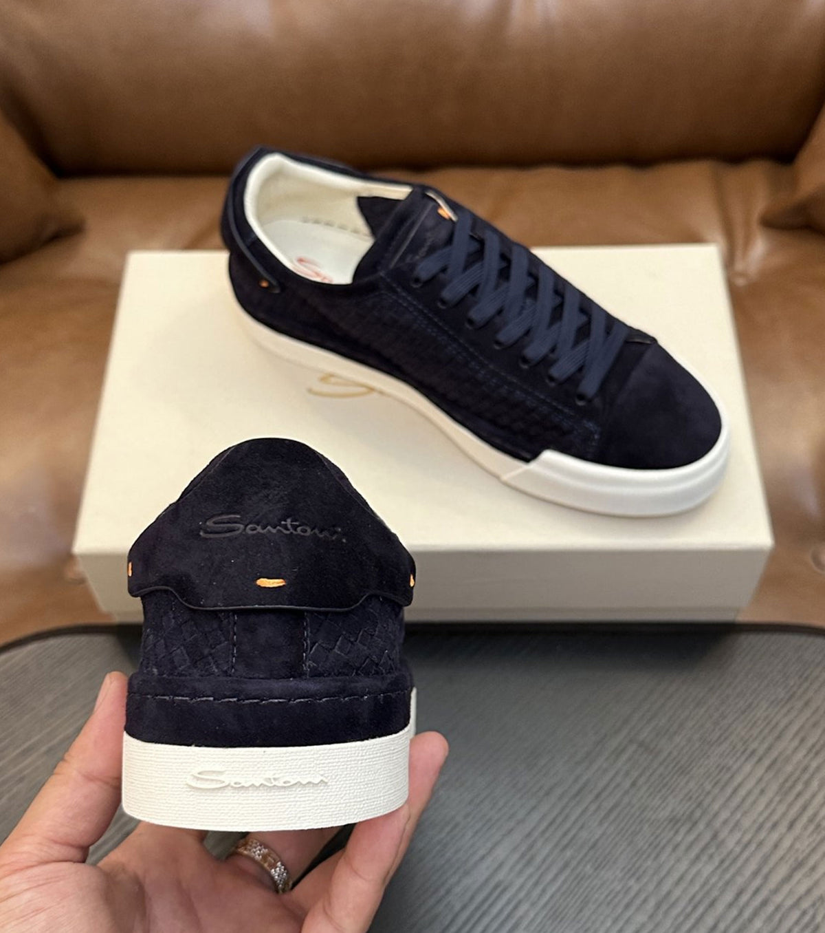 Leather Sneakers