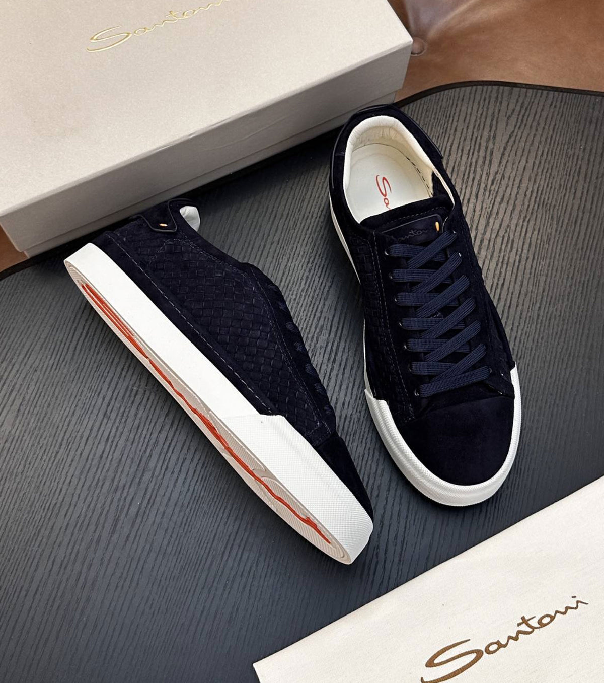 Leather Sneakers