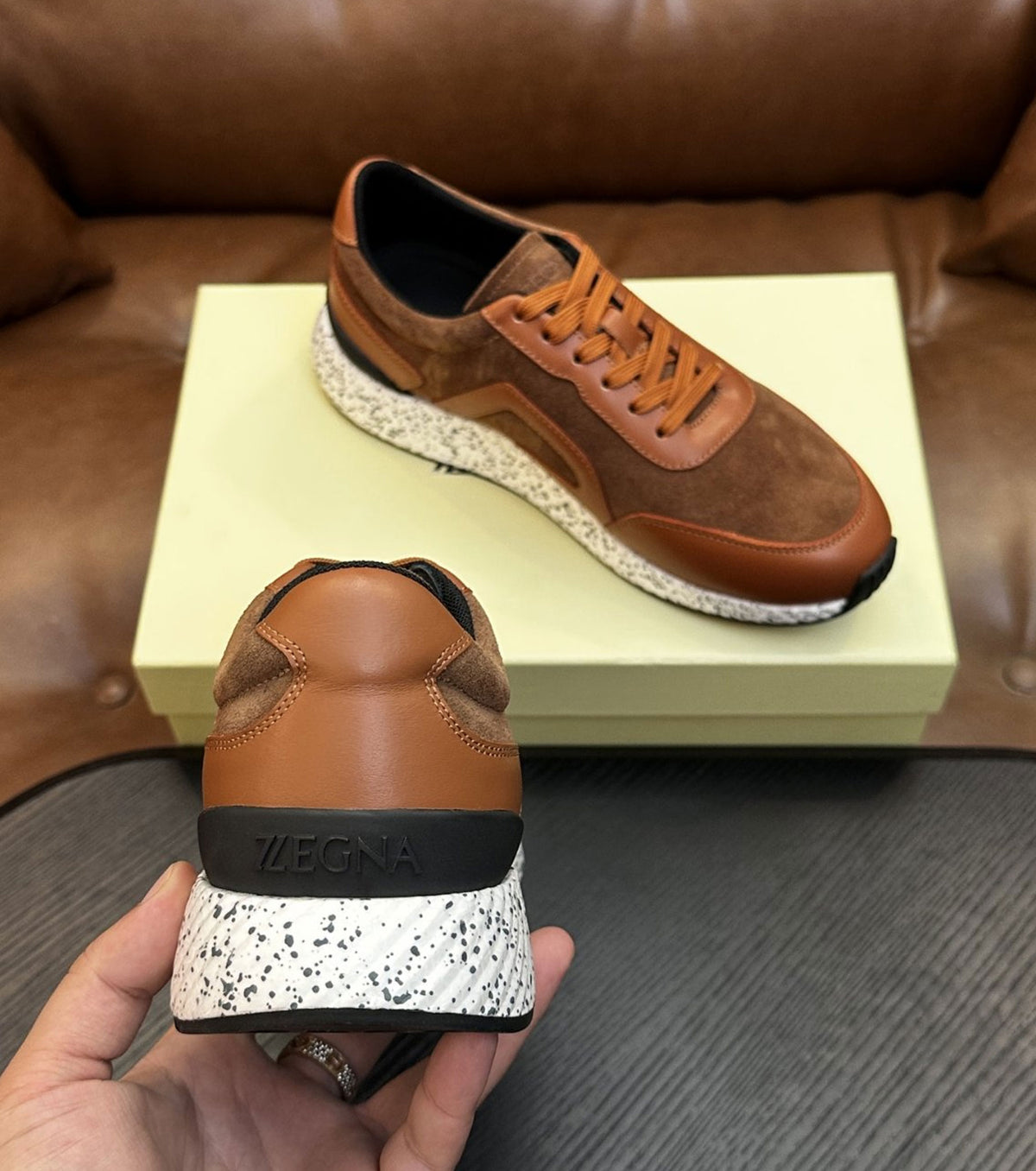 Leather Sneakers