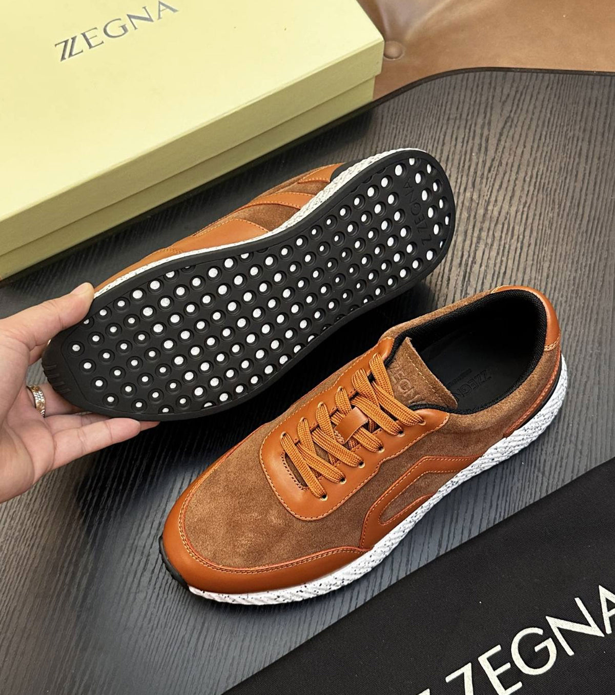 Leather Sneakers