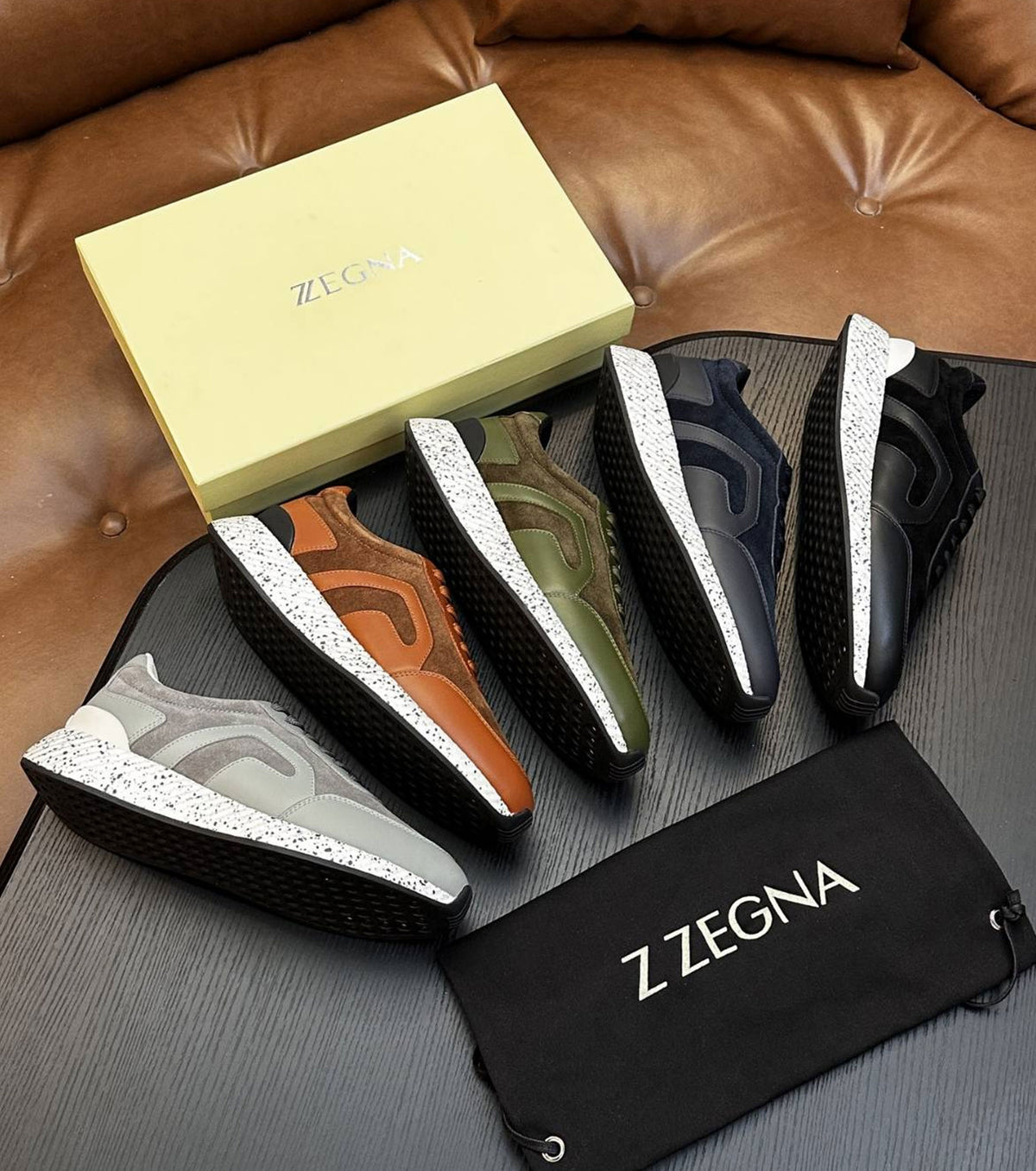 Leather Sneakers