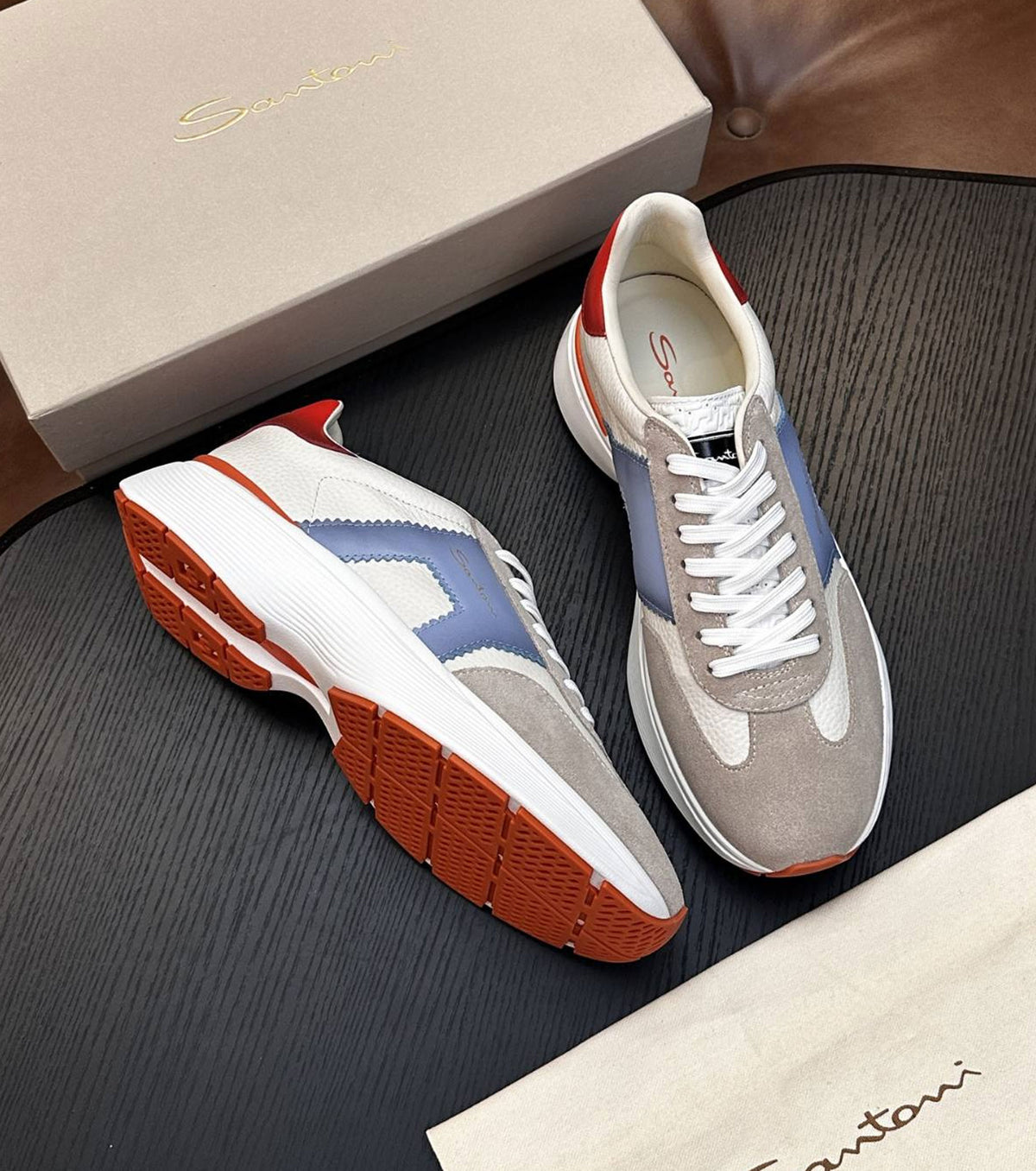 Leather Sneakers