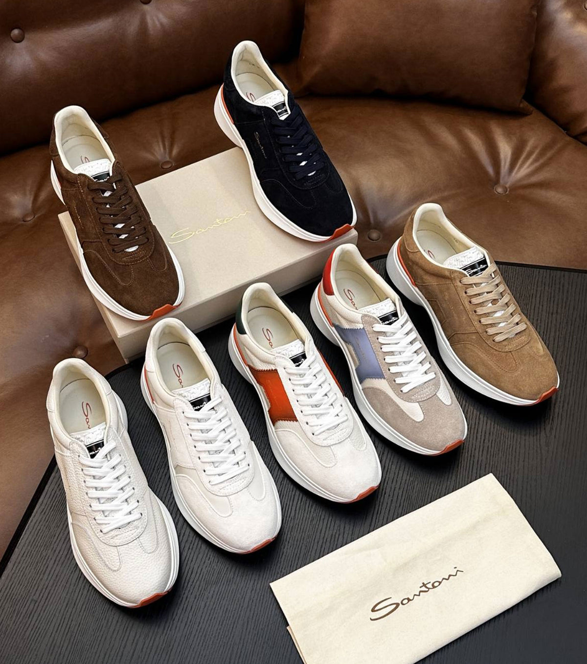 Leather Sneakers