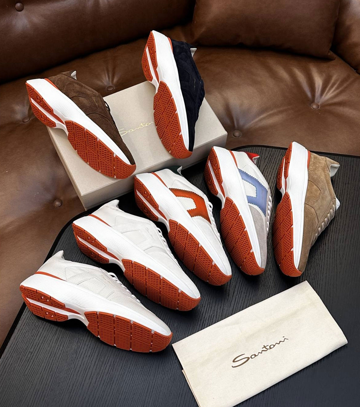 Leather Sneakers