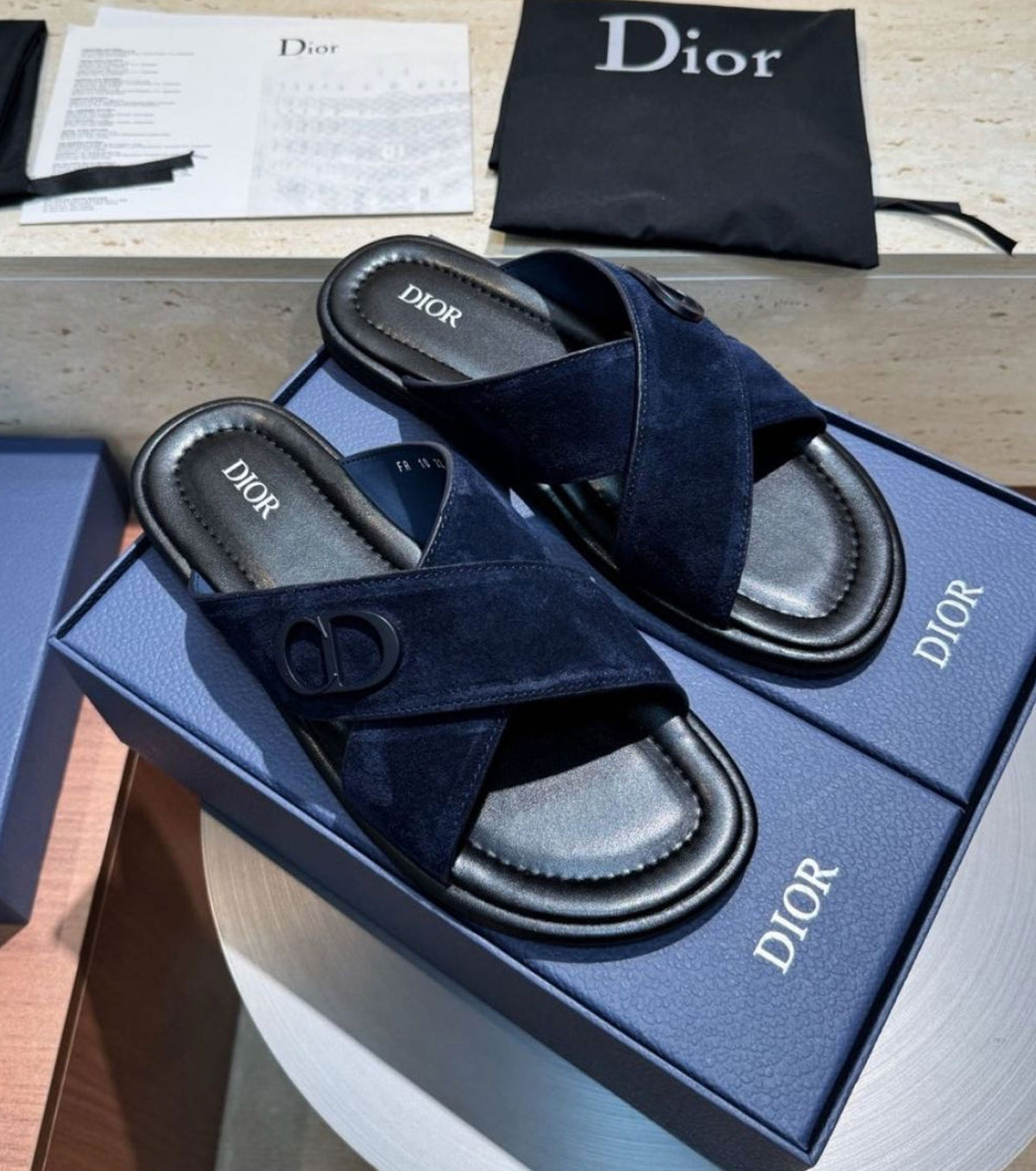 Leather sandal