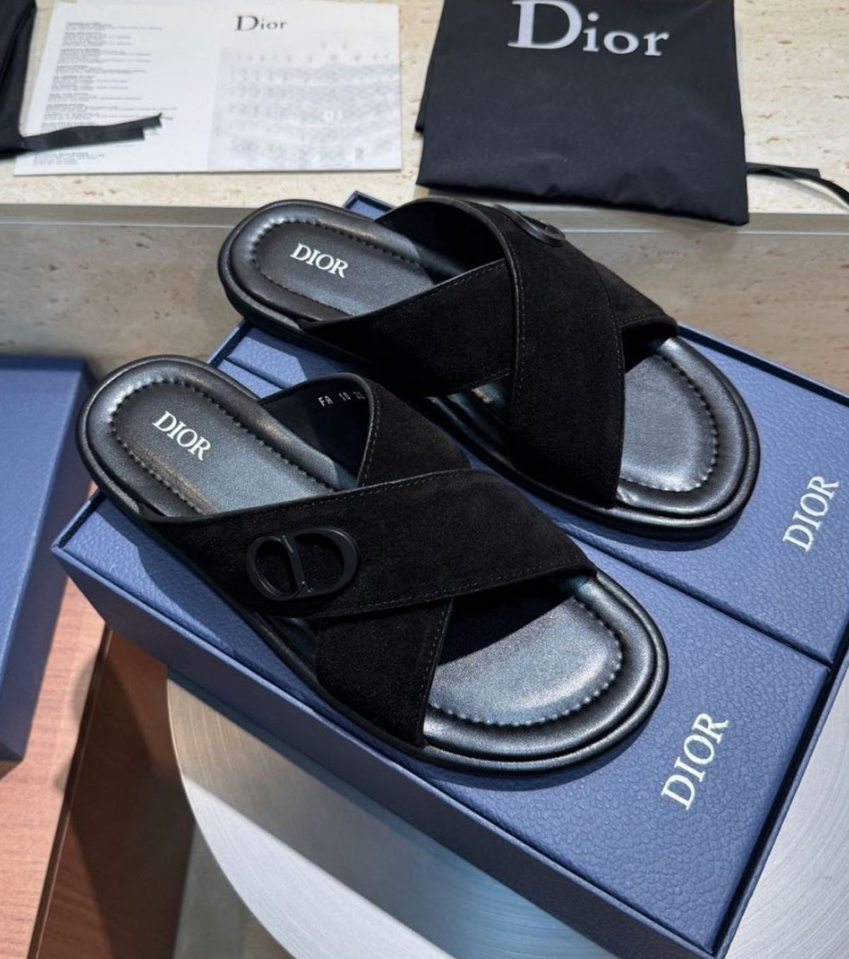 Leather sandal