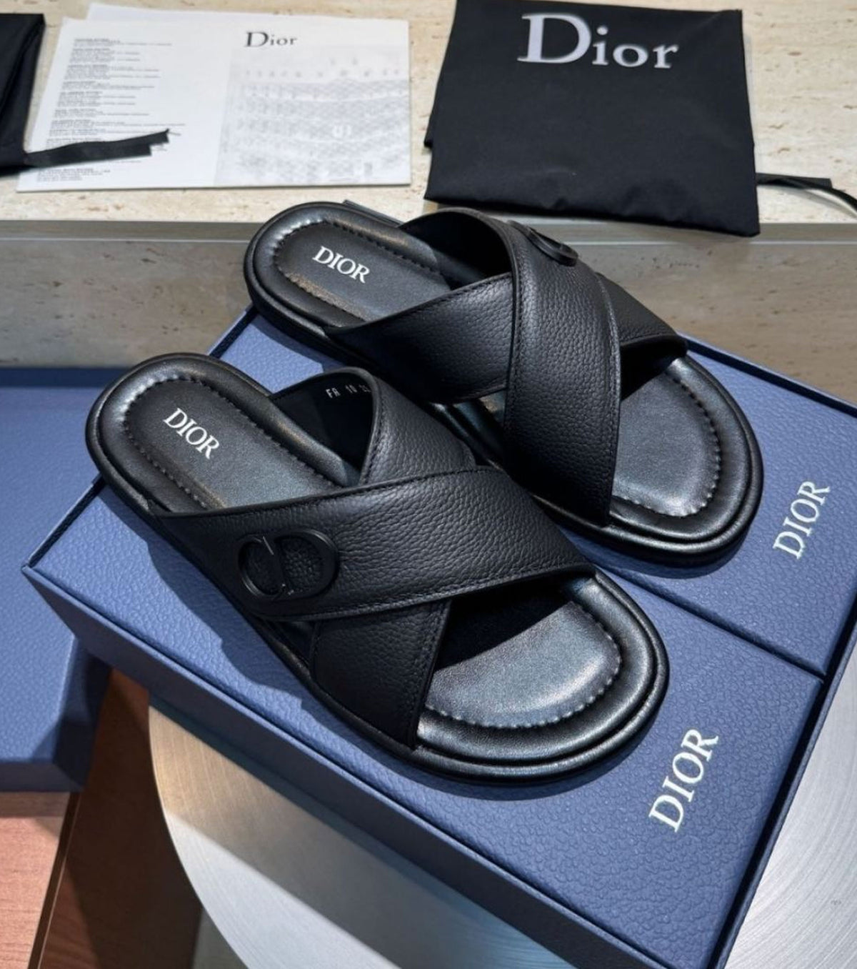 Leather sandal