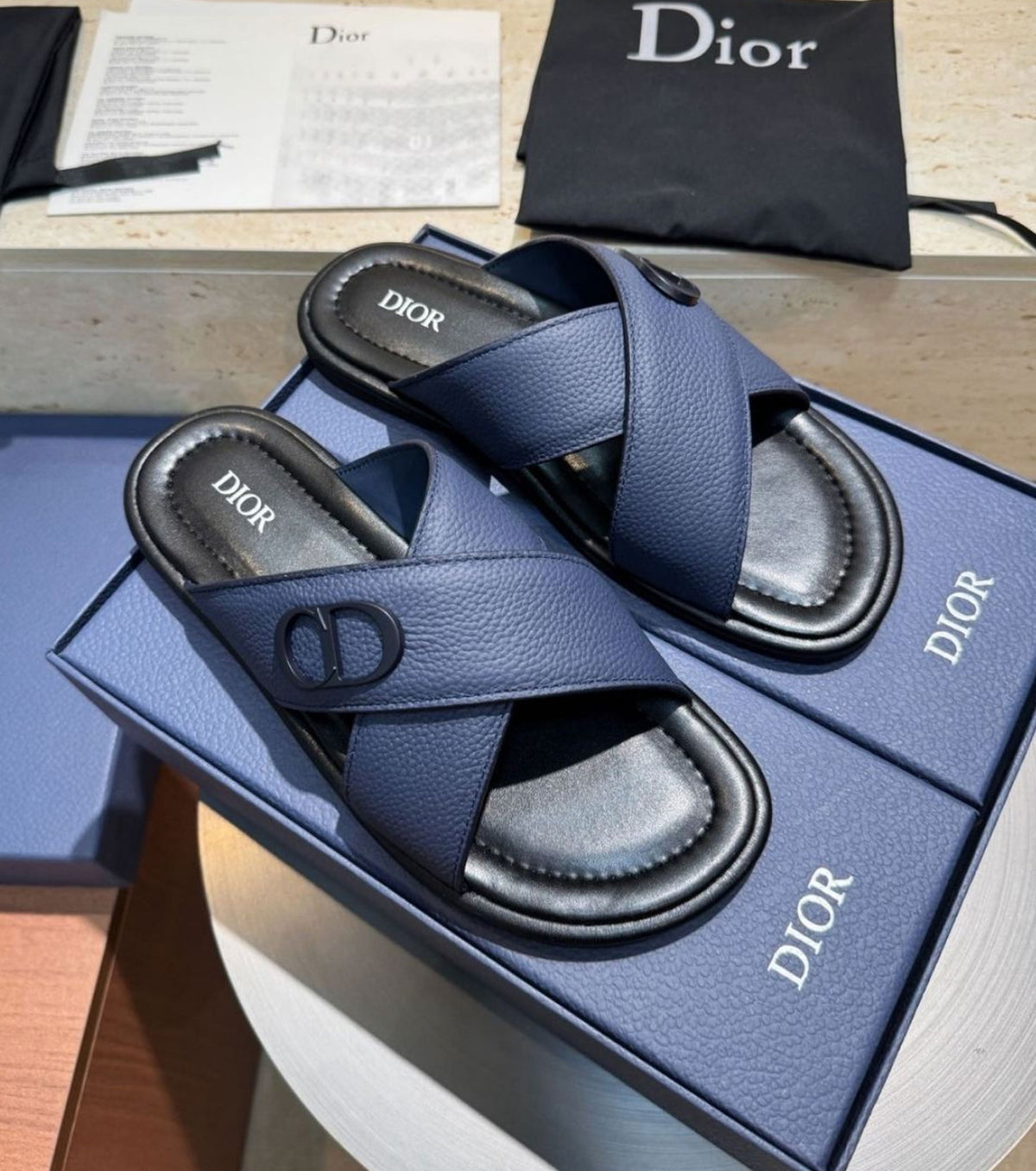 Leather sandal